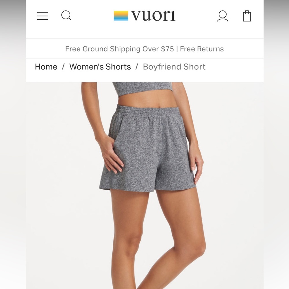 Vuori boyfriend short